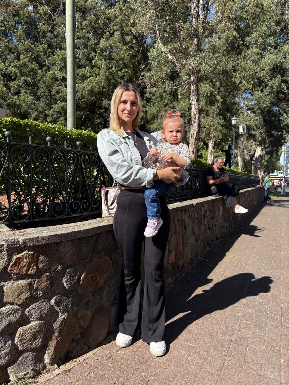 Estefanía, mamá del pequeño Lian