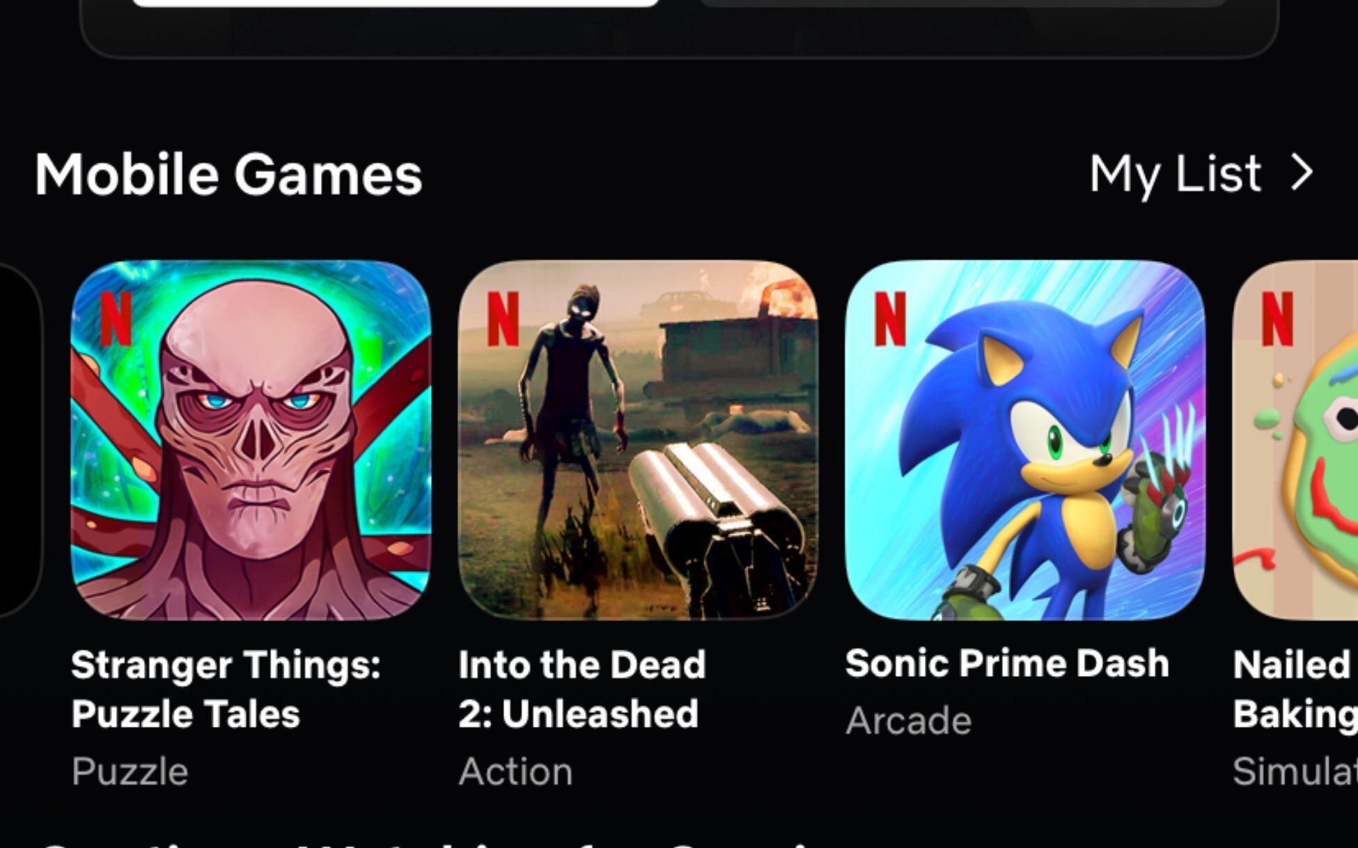 La mayoría de los juegos están basados en series y películas de Netflix.