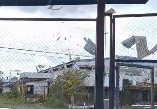 Torbellino provocó pánico en Cartago