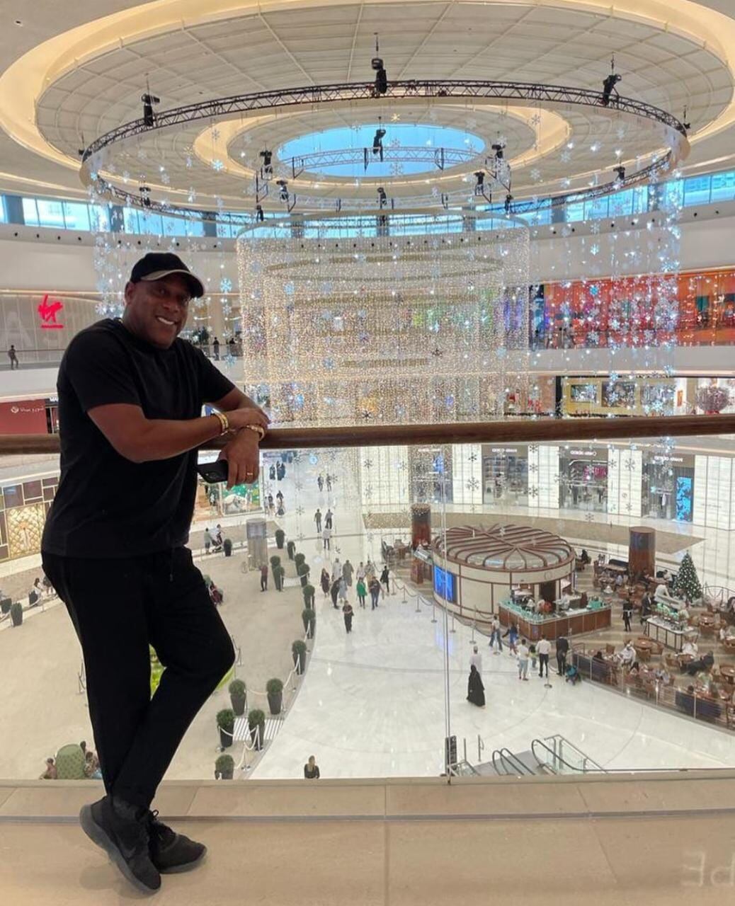 Hernán Medfotd muestra las bellezas de Dubai. Instagram.