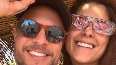 Mauricio Hoffmann celebra los 32 años de Majo Ulate con una petición muy romántica y especial