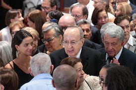 Estos expresidentes y figuras políticas despidieron a Lorena Clare Facio en su funeral