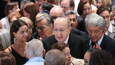 Estos expresidentes y figuras políticas despidieron a Lorena Clare Facio en su funeral
