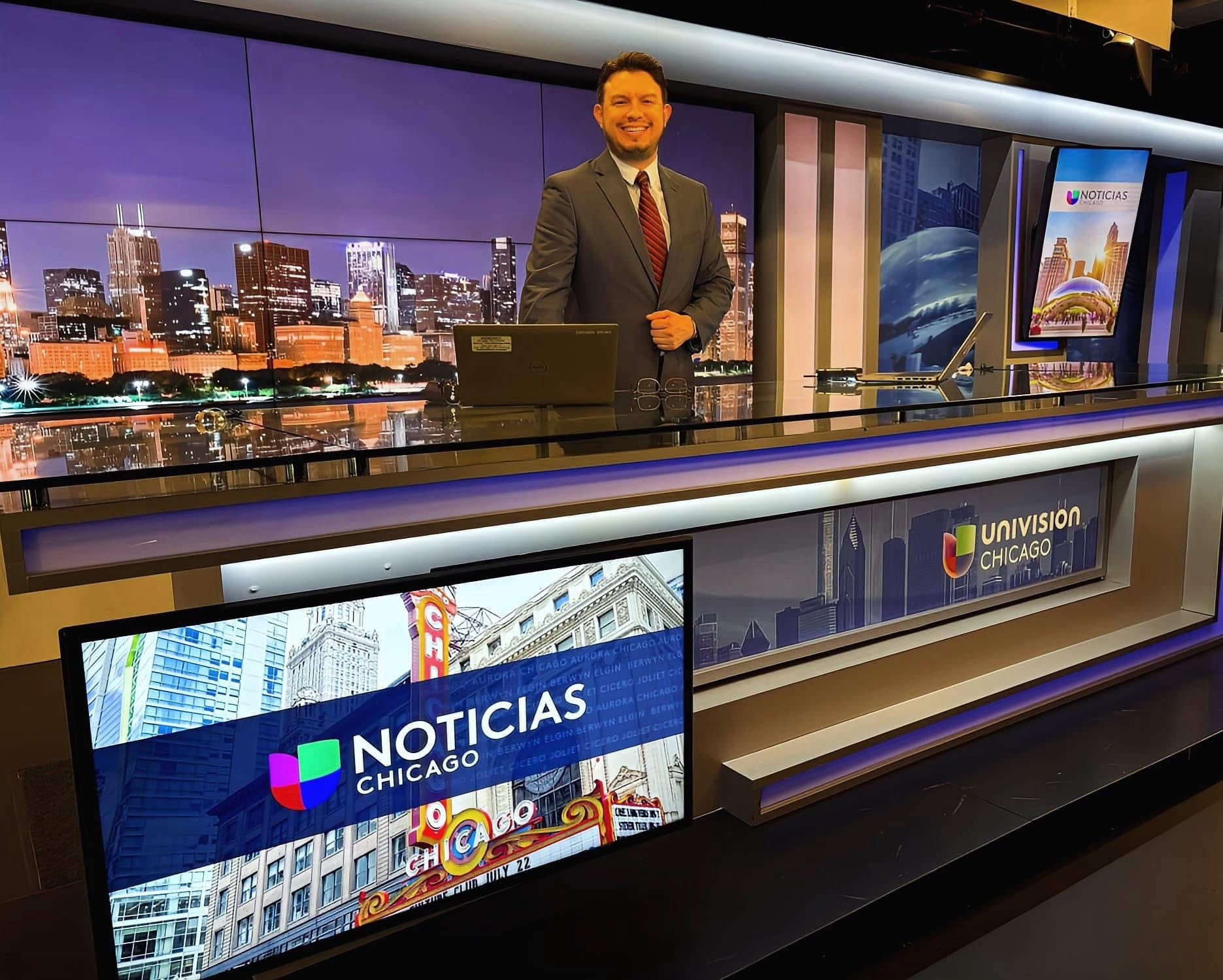 Paulo Alvarado llegó a Estados Unidos en el 2013 con la mirada fija en un “mercado televisivo” muy apetecido por los comunicadores