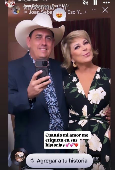 Cristiana Nassar se muestra cada vez más enamorada del ganadero Luis Estrada su nueva pareja.