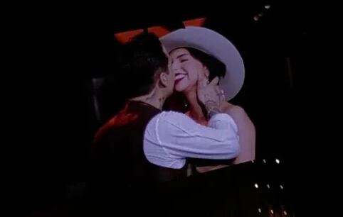 Christian Nodal y Ángela Aguilar