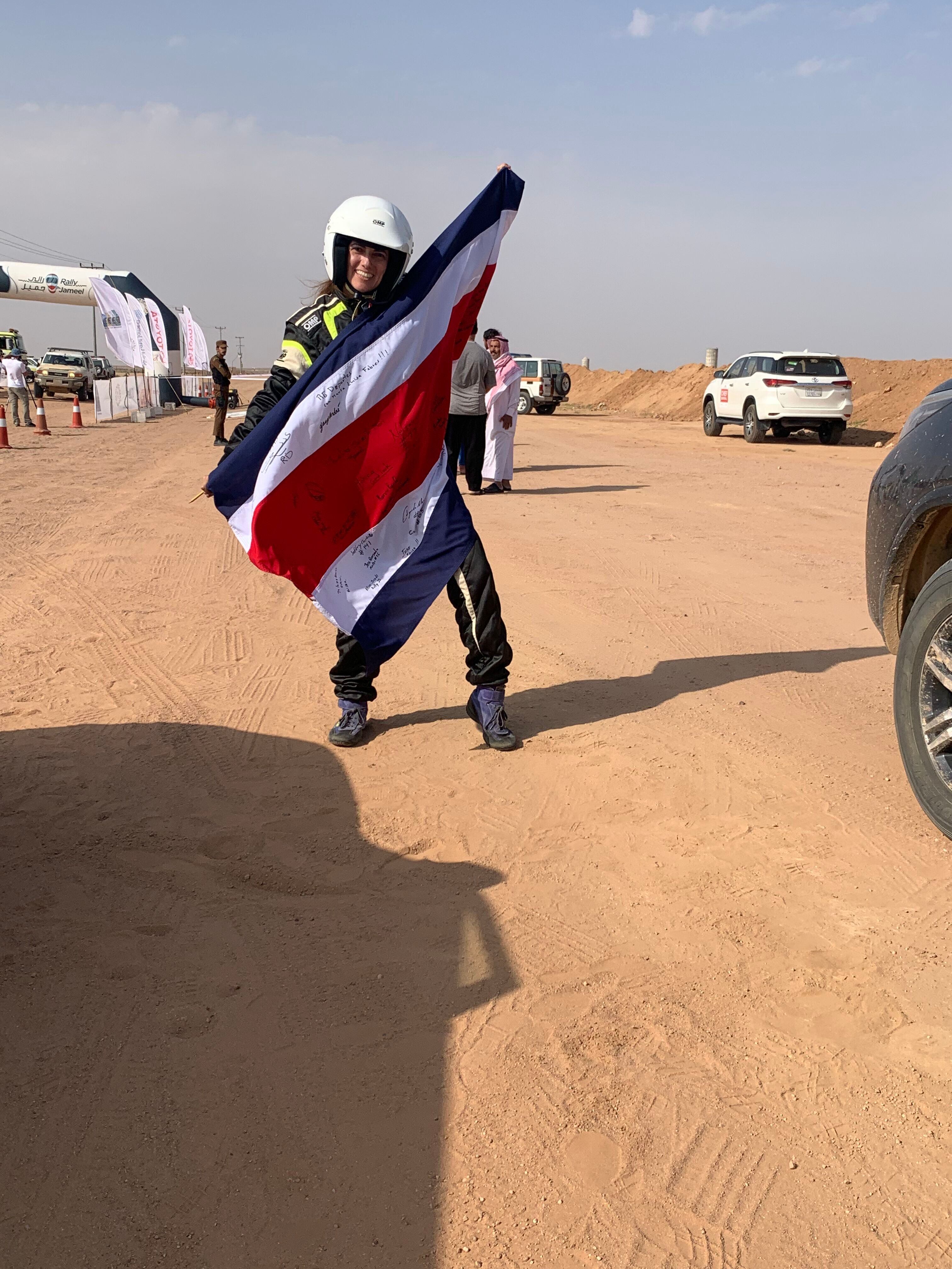 María Luisa Forbes, rally Jameel