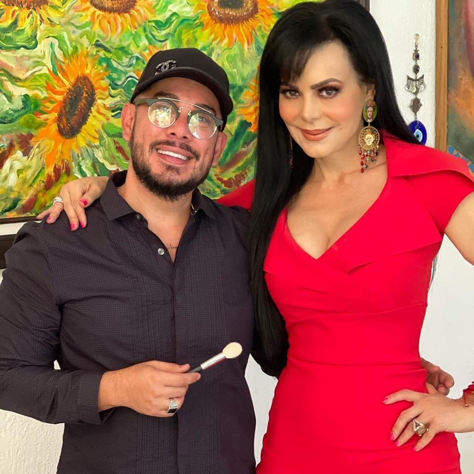 David Calvo, el maquillista de las famositicas.