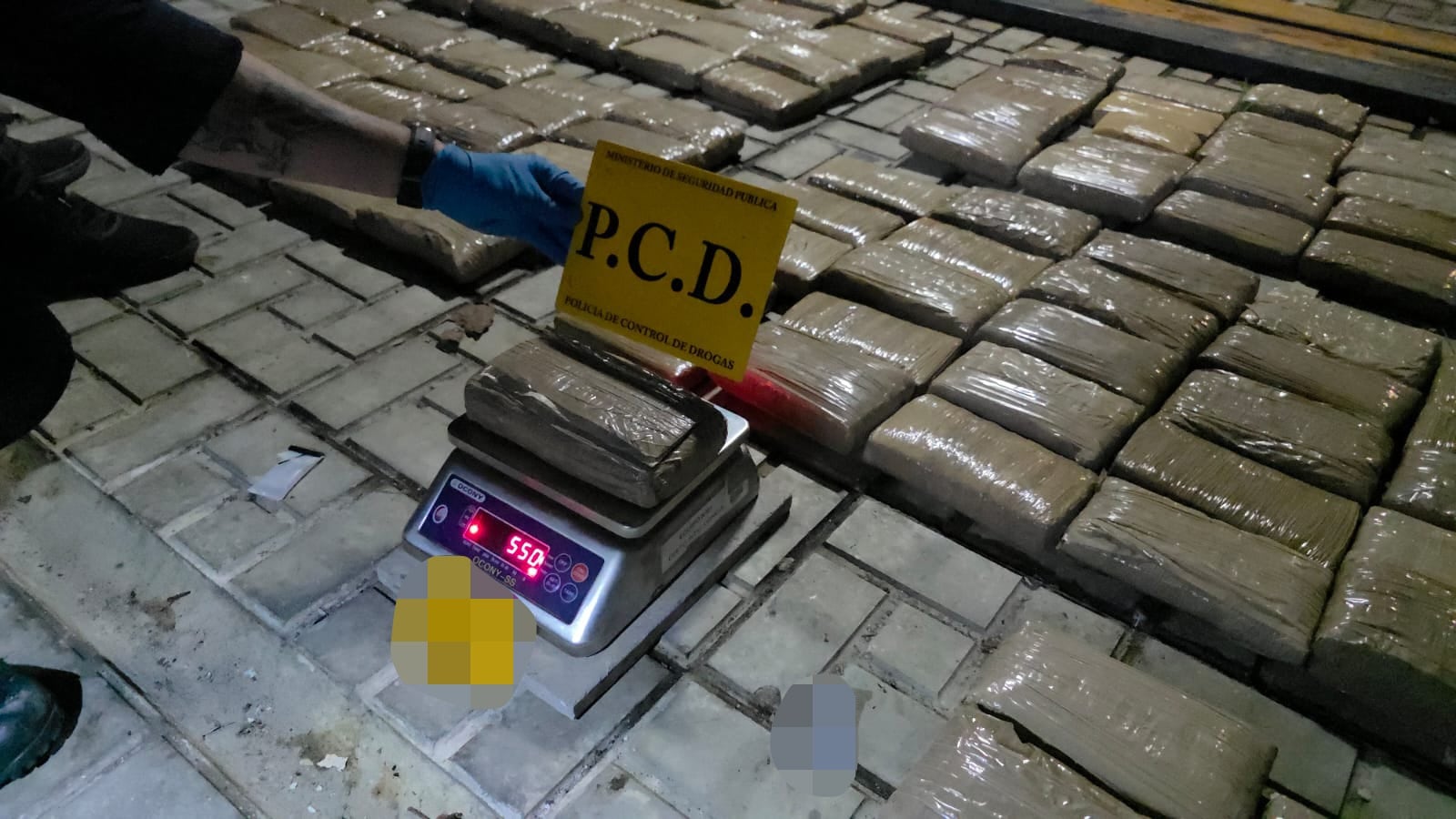Allanamientos de la PCD en el caso conocido como Turbo. Foto: MSP