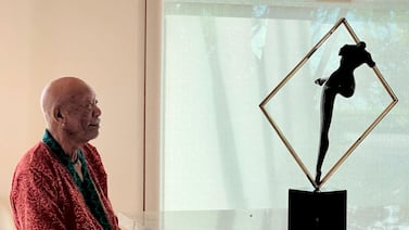 Morgan Freeman visitó Costa Rica y se llevó en su maleta un pedacito de arte 100% tico