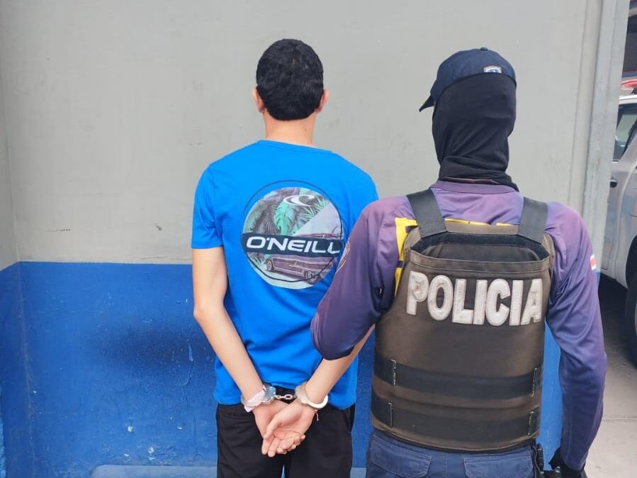 Berrocal intentó escapar de los policletos, pero no tuvo éxito. Foto MSP.