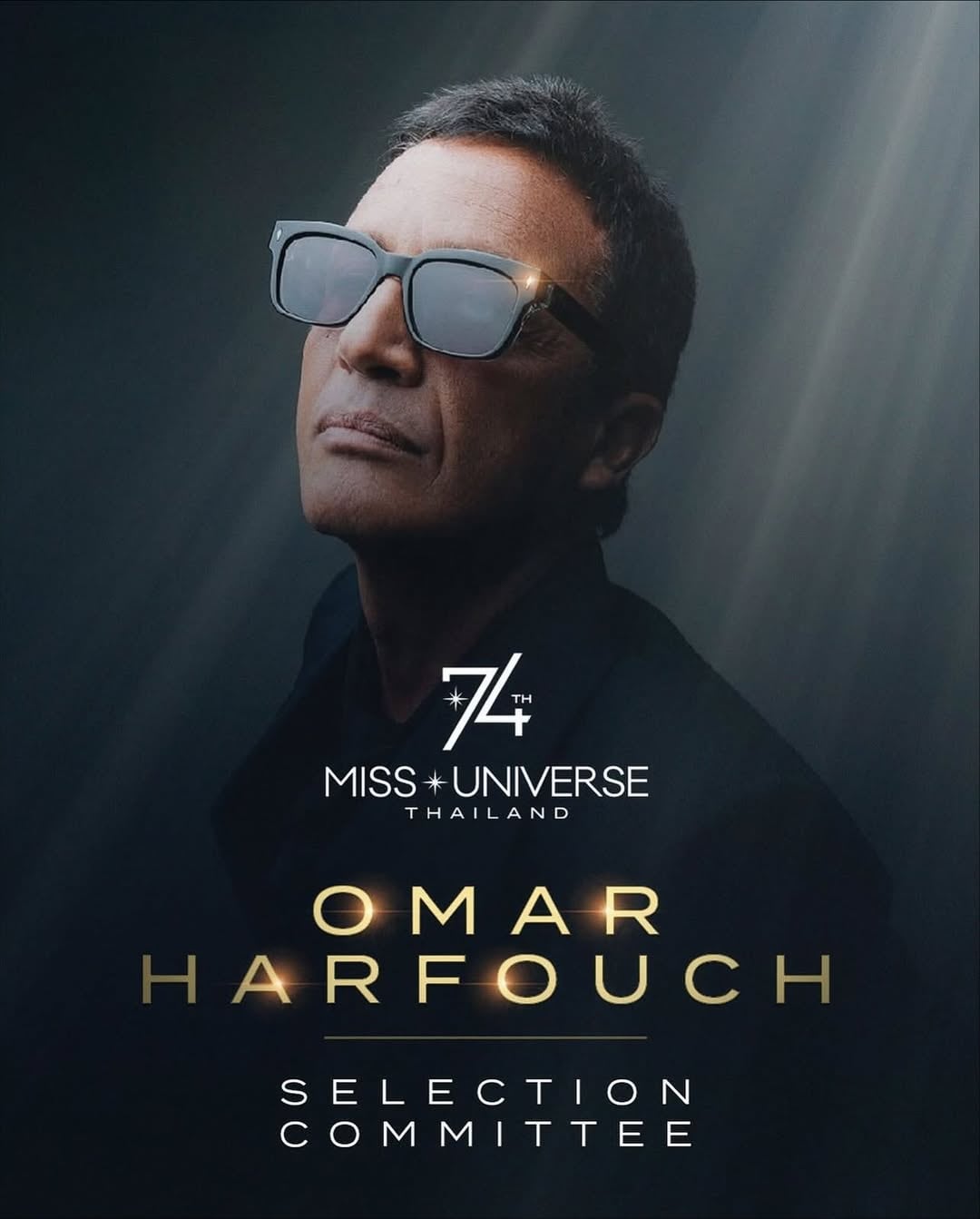 Omar Harfouch, cantante y jurado del Miss Universo 2025.