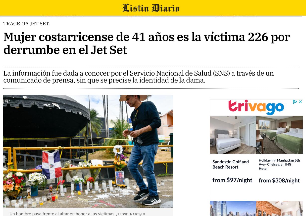 Karla Sánchez Solórzano, de 41 años, estuvo en coma, fue operada, pero las lesiones eran graves y le ocasionaron la muerte. Foto: Captura de pantalla