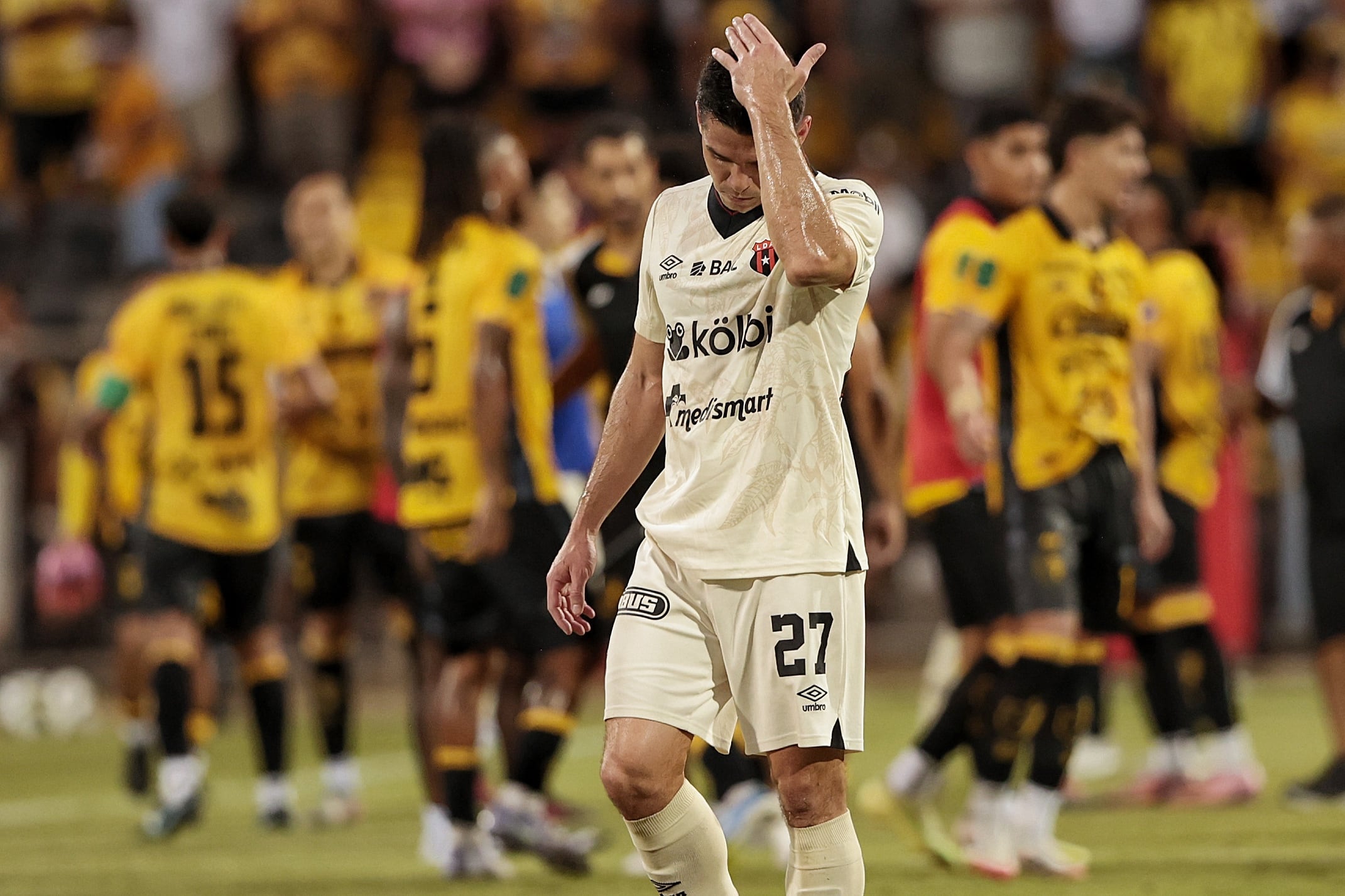 26/04/2026/ juego entre Municipal Liberia vs Liga Deportiva Alajuelense por la jornada 18 del torneo clausura en el estadio Edgardo Baltodano de Liberia / foto John Durán