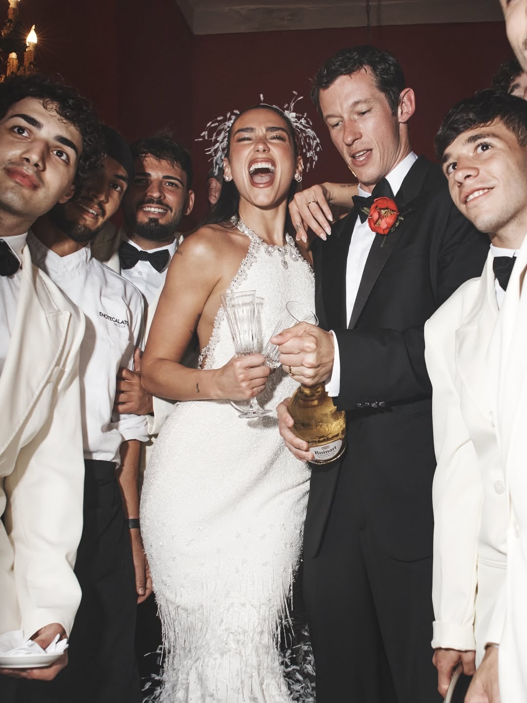 Dua Lipa y Callum Turner