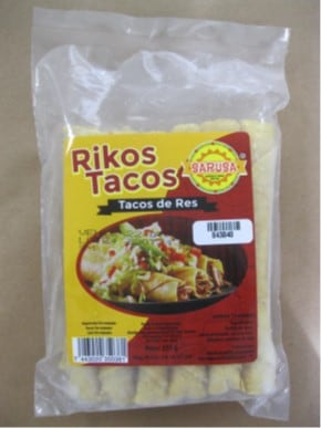 Fotografía distribuida por el Ministerio de Salud muestra la marca contaminada y el lote específico afectado. Fotografía: Cortesía Ministerio de Salud