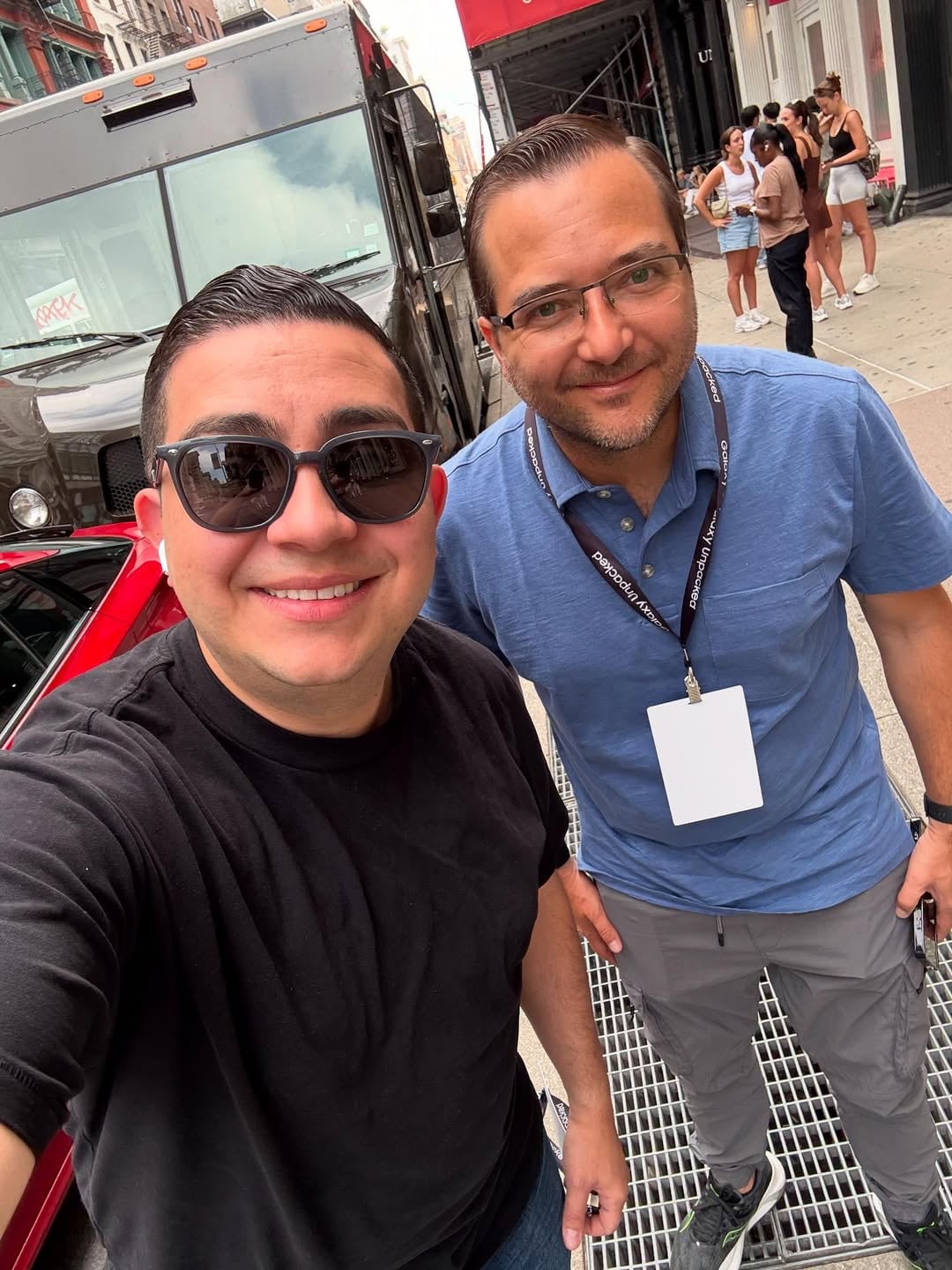 Elías Alvarado y Luis Ortiz