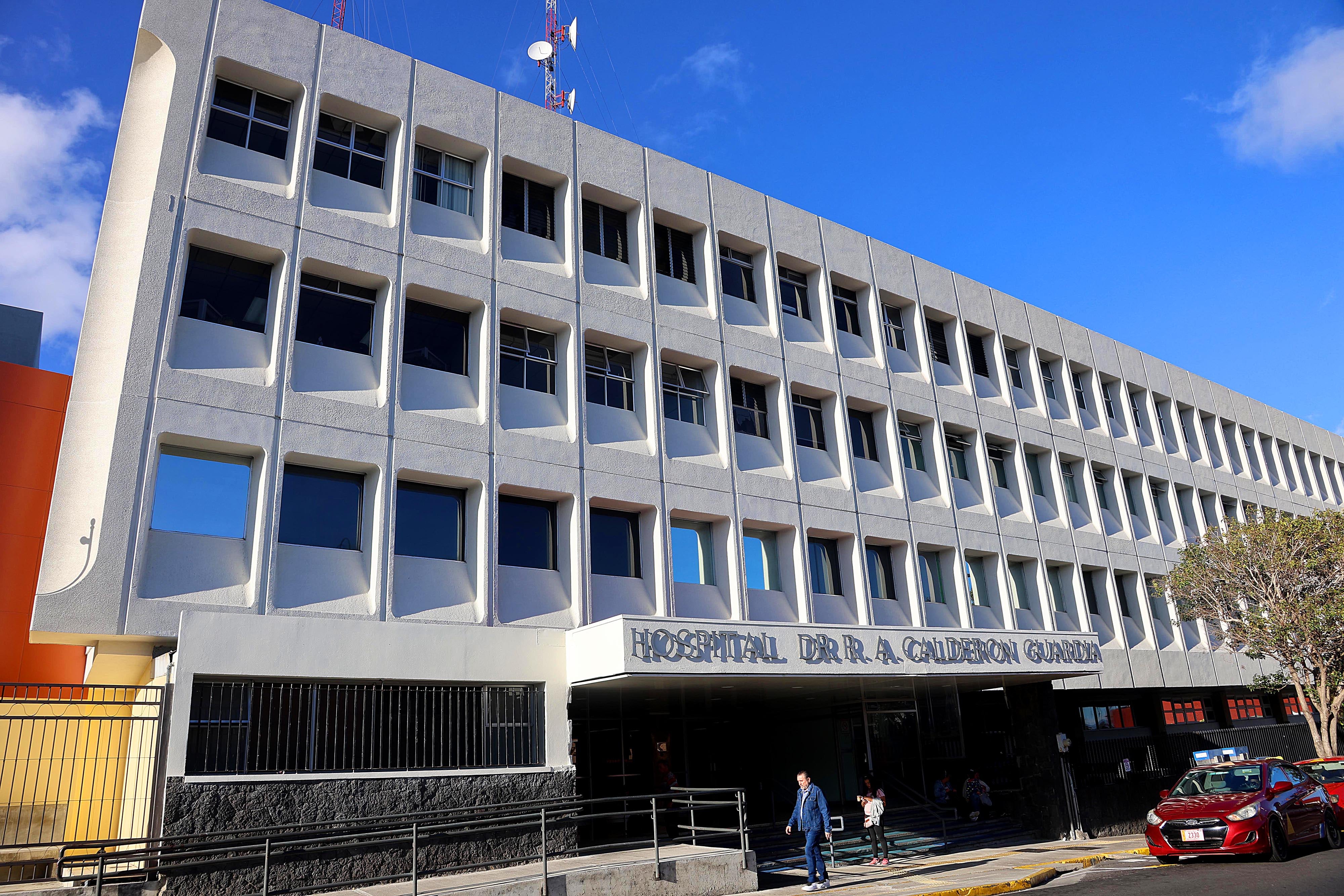 01/03/2024 San José. Hospital Calderon Guardia (HCG), edificio central.