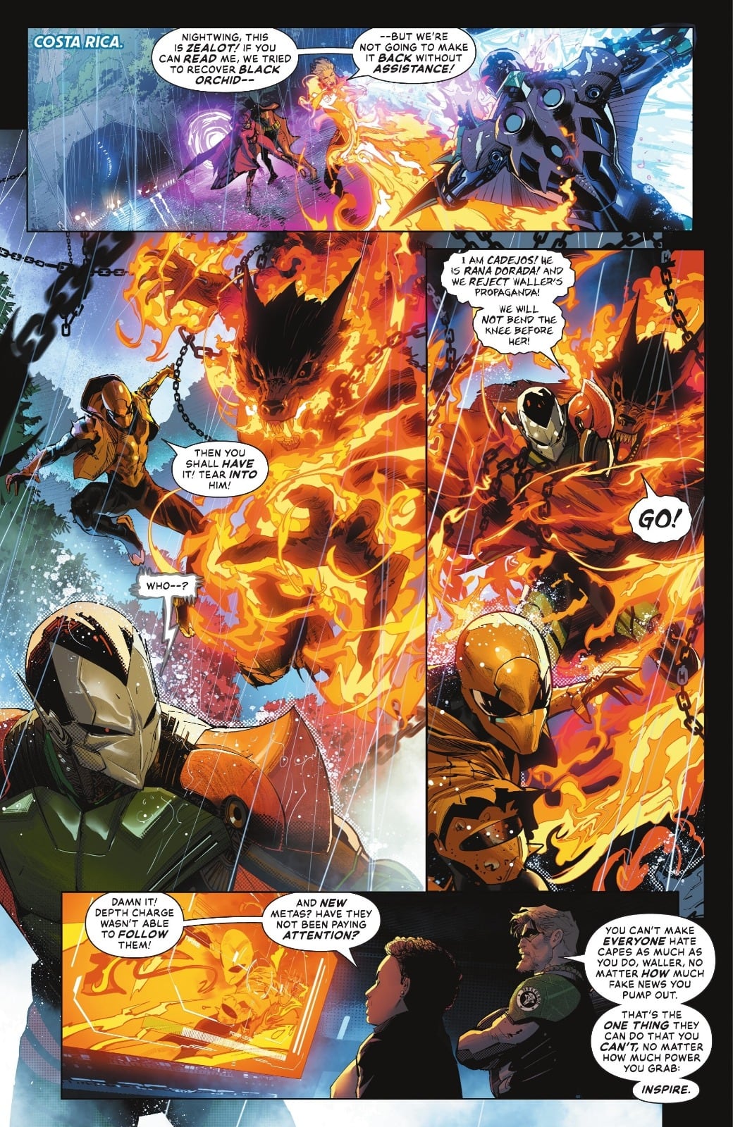 Flash corre por el puro centro de San José a 200 metros del Mercado Central en una de las últimas revistas de la mundialmente famosa y megaempresa DC Comics, además, Batman y Batichica huyen cerca del túnel Zurqui. El gran responsable de que podamos ver a Flash corriendo en Costa Rica es un vecino de La Guácima de Alajuela, Daniel Mora Chaves, conocido en el universo DC Comics como Dan Mora, uno de los mejores dibujantes del mundo según la propia empresa de comics.