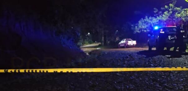 El crimen ocurrió en una solitaria calle en Santa María de Pocosol. Foto RCP Noticias.