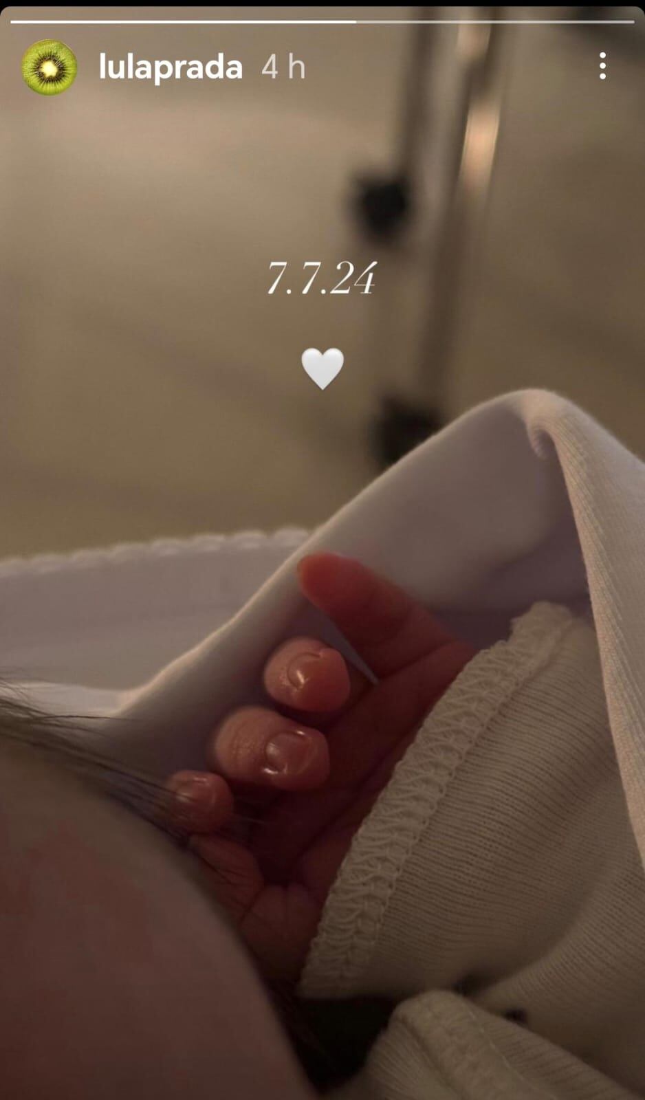 Nació hija de Paula Prada, heredera de Teletica