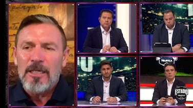 Rolando Fonseca y Juan Carlos Solano protagonizaron una ruda discusión al aire que hasta tuvieron que cortar