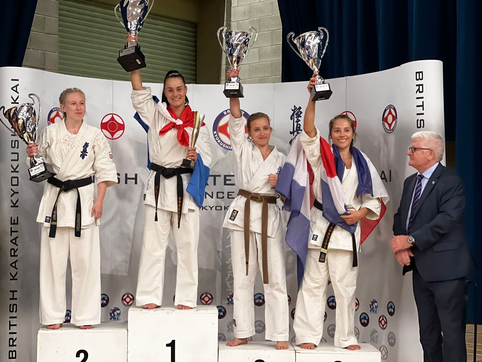 Catalina Rivera, karate Kyokushinkai