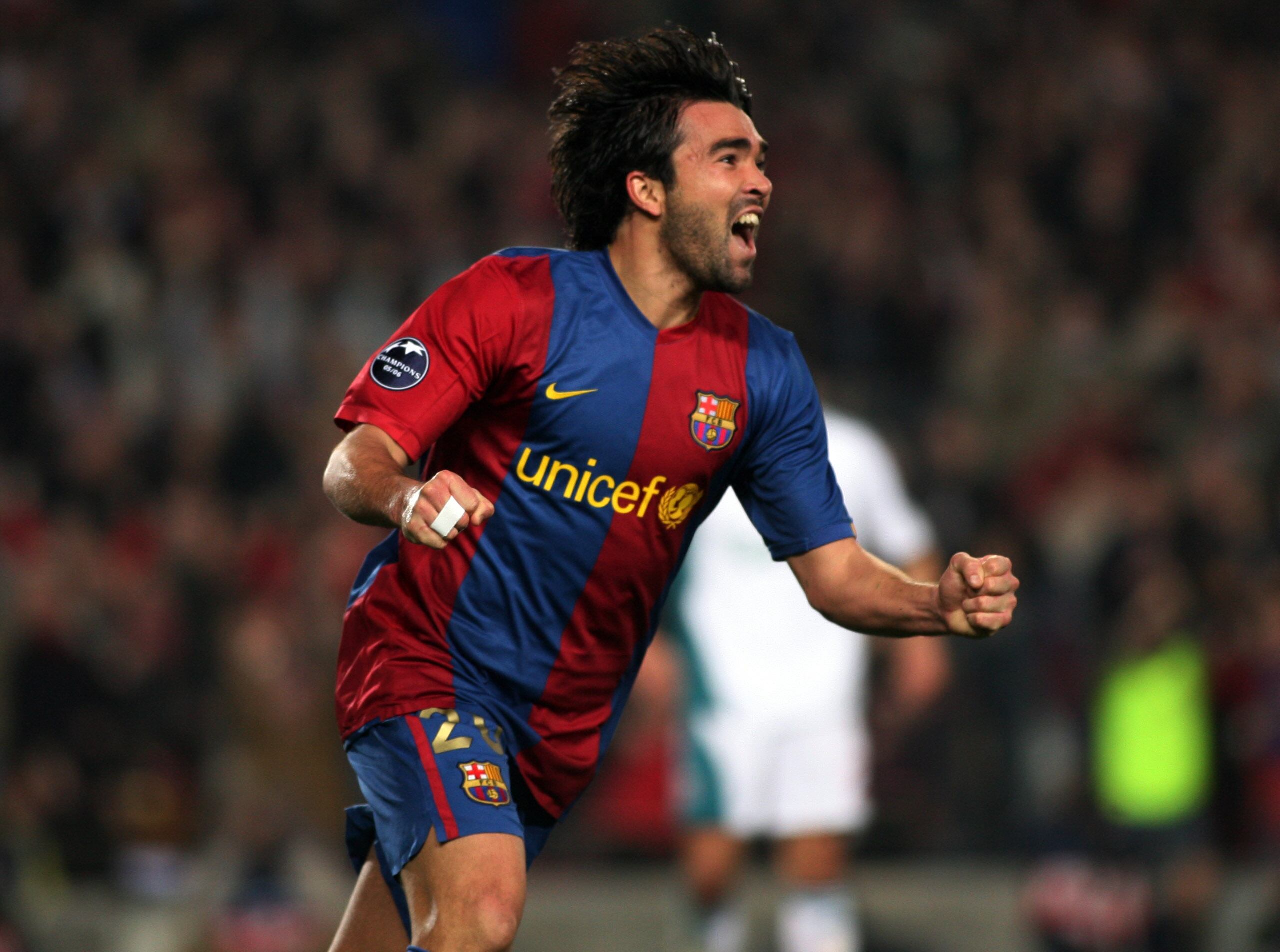 Anderson Luis de Souza (Deco) tuvo un paso histórico por el F.C Barcelona y actualmente es su director deportivo. Foto: sitio web del F.C Barcelona.