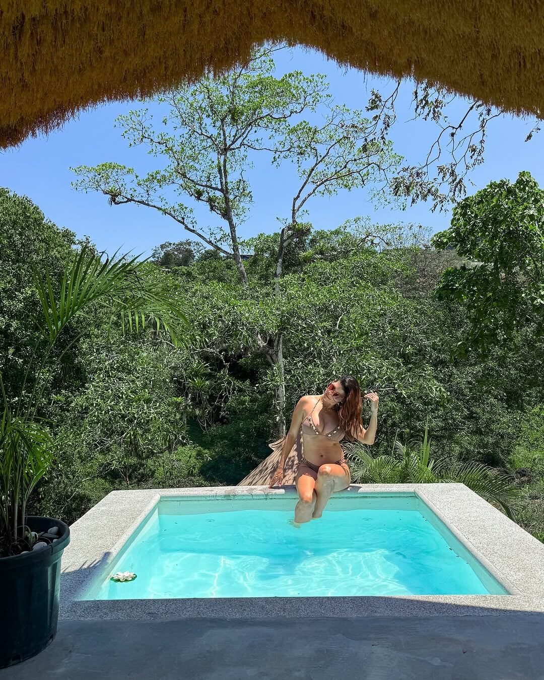 Esta fue otra de las fotografías que compartió Marianela Valverde.