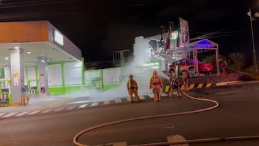 Detienen a indigente que quebró sistema de gas y amenazó incendiar conocida gasolinera en San José