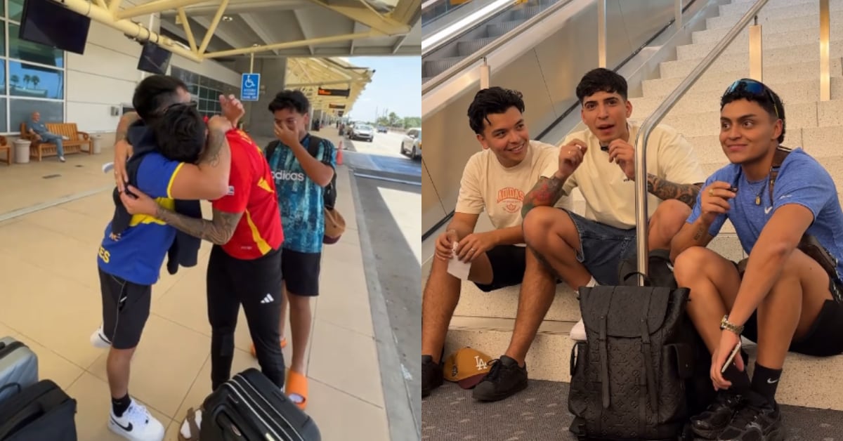 Julián Valverde, Antuan Fallas, Josué Quesada y Kevin Jiménez se despidieron en el aeropuerto tras la eliminación de la Selección Nacional ante Estados Unidos.