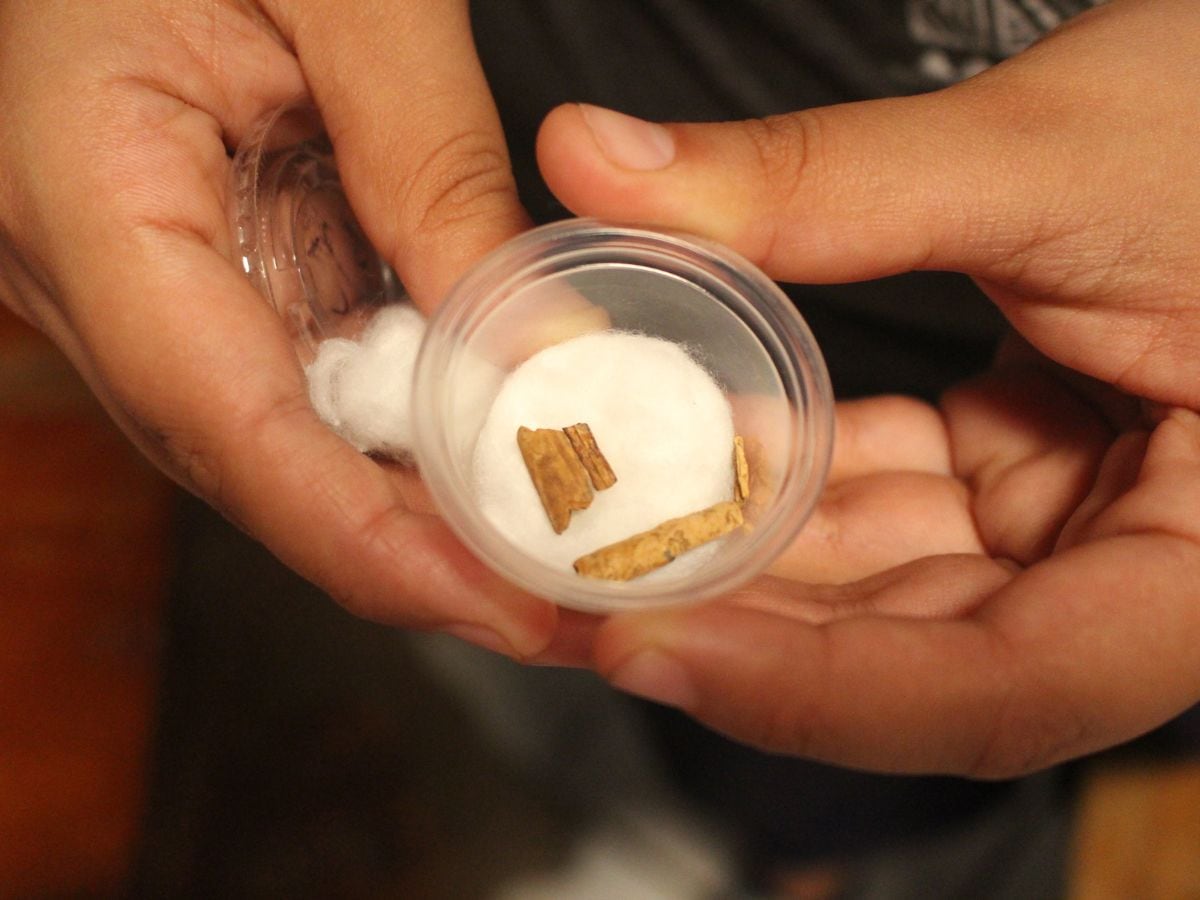 Estos son algunos de los objetos que se encontraron en el cementerio precolombino. Foto: Cortesía.