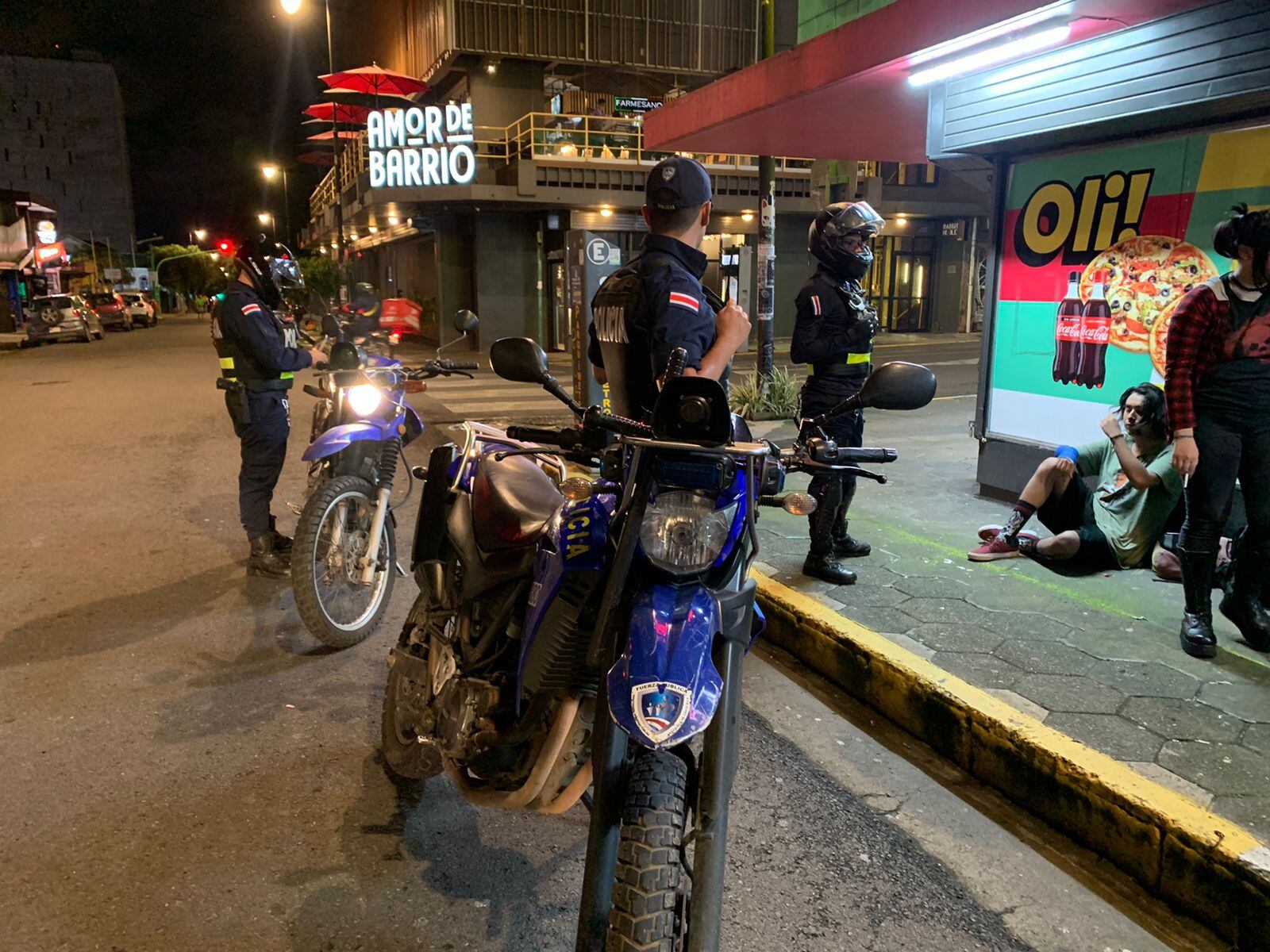 Operativos en barrio La California. Foto MSP.