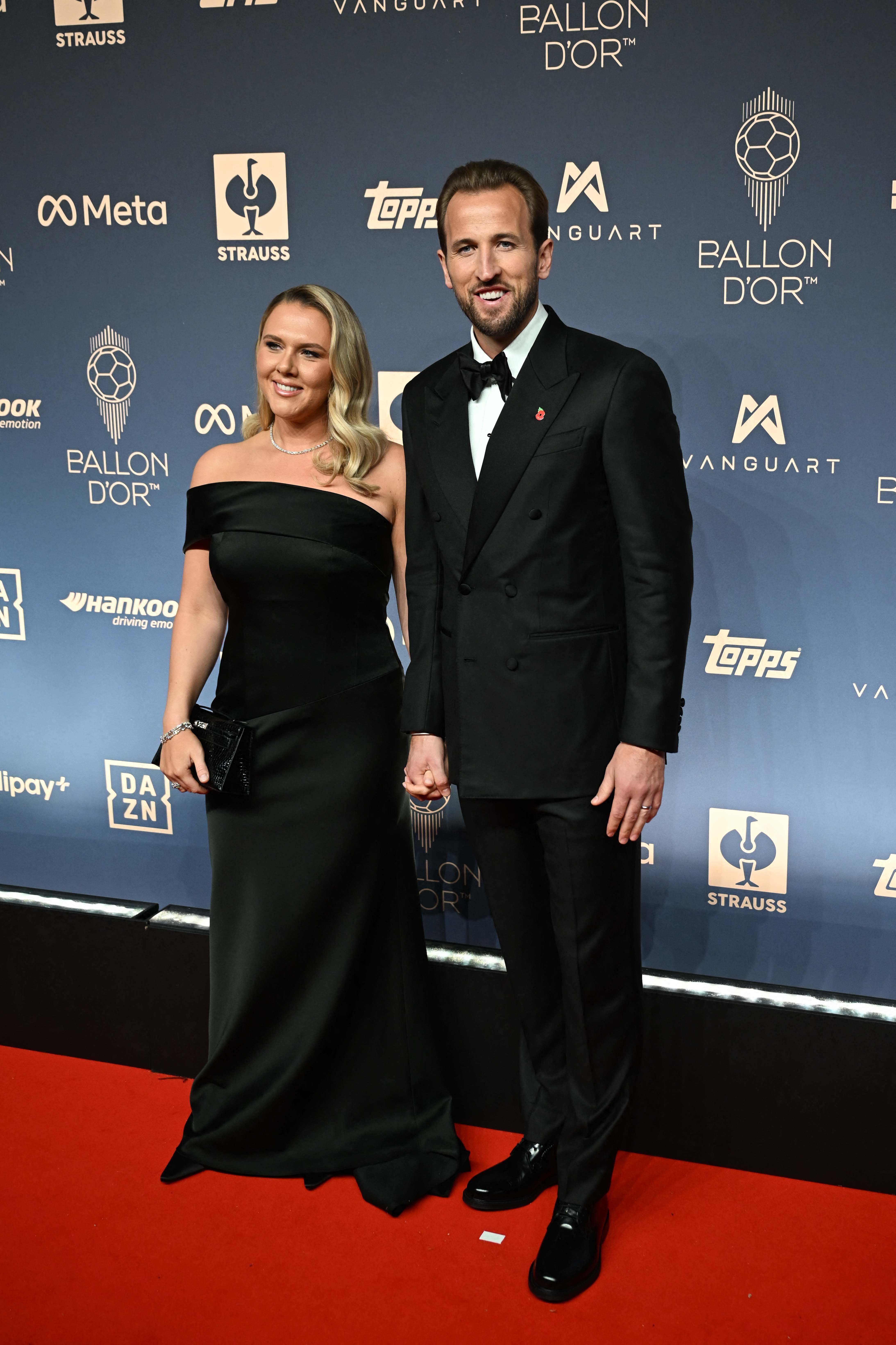 Harry Kane y su esposa Katie Goodland