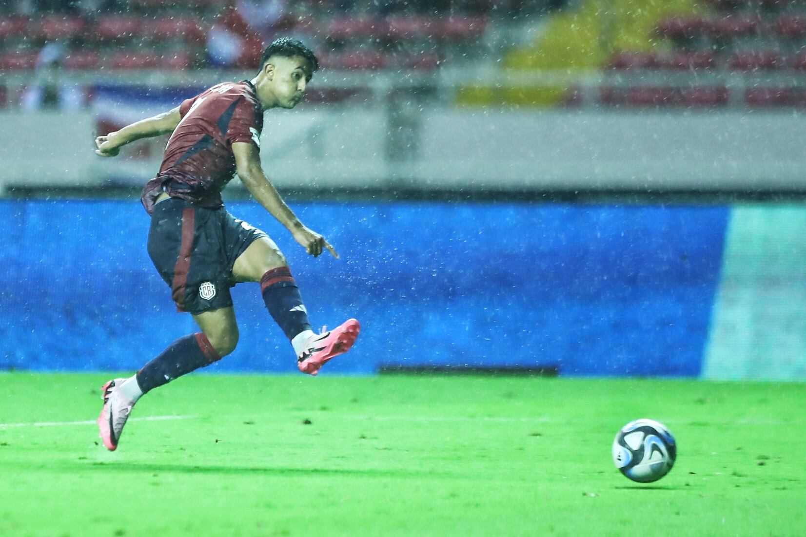 22/05/2024/ Juego entre la selección de Costa Rica vs San Cristóbal y Nieves en el estadio Nacional de Costa Rica por la primera fecha de la eliminatoria al mundial 2026 USA, Canadá y México / Foto John Durán