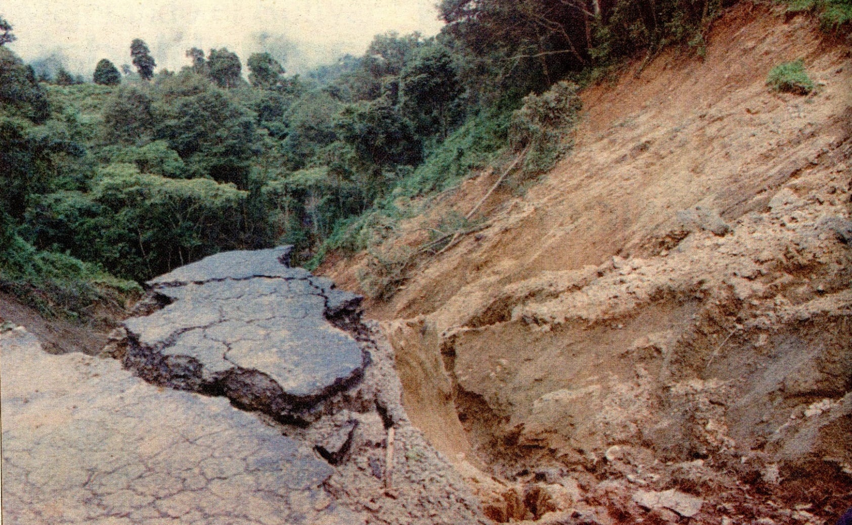 Novelón La Teja, Huracán César. Foto Archivo.
