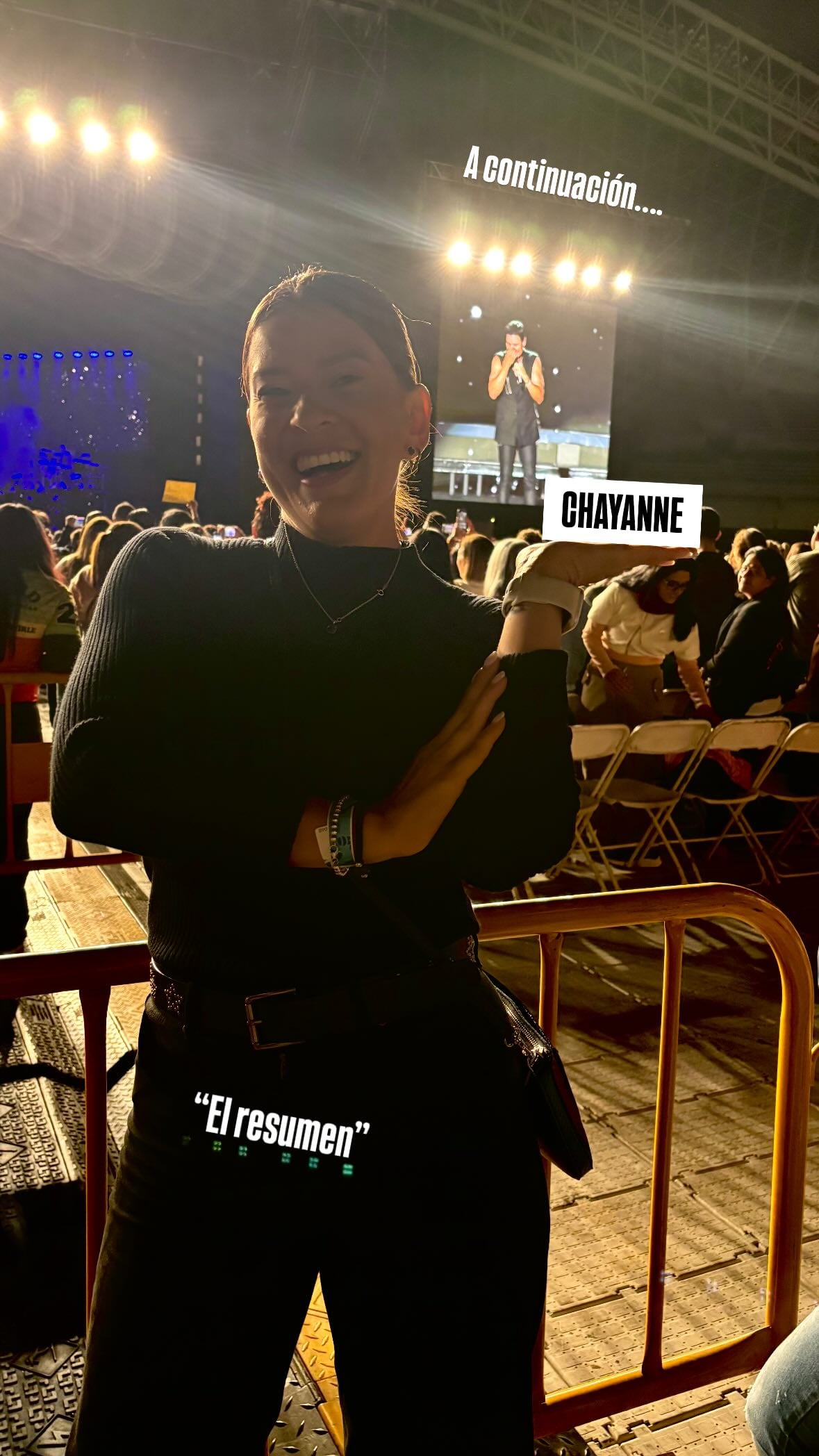 Chayanne provocó que Fabiola Herra viviera una noche inolvidable.