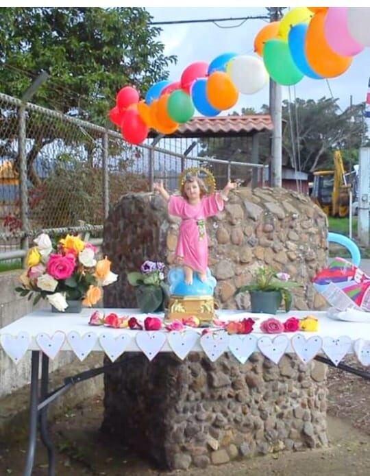 Se roban gruta con Divino Niño en barrio cartaginés.