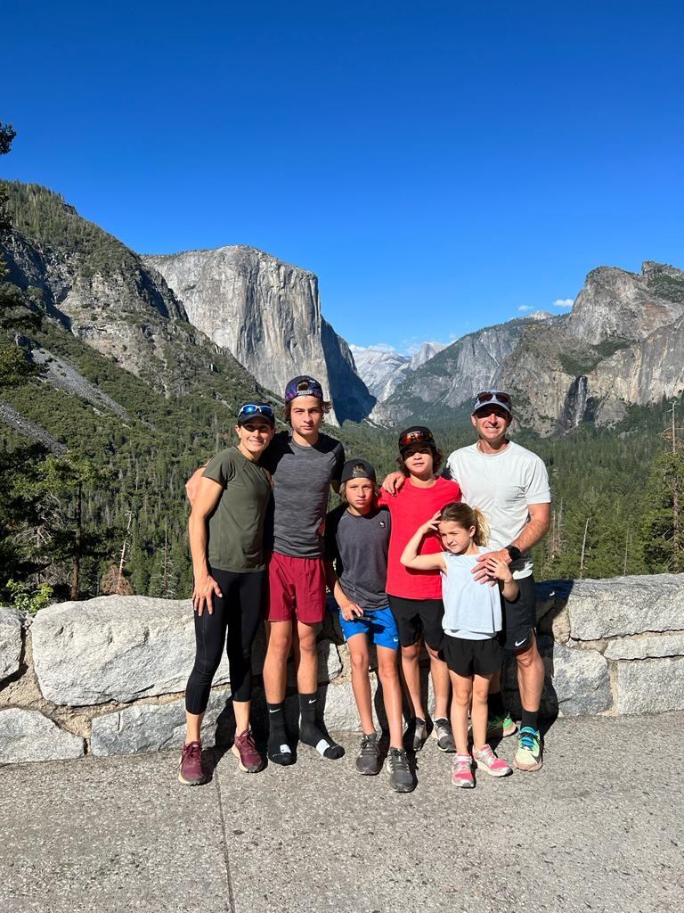 Anne Haehner, deportista y mamá. Cortesía.