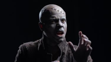 Winston Washington: El actor que se transforma en monstruo para el musical de Frankenstein