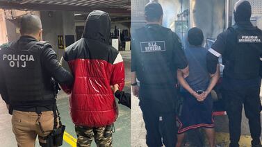 Detienen a dos jóvenes que serían el pavor de los repartidores de comida exprés