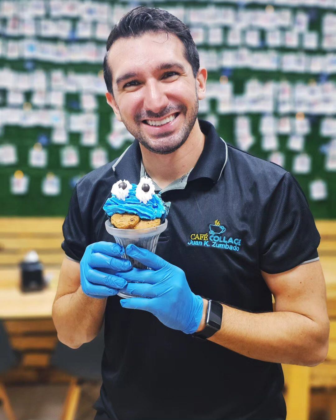 Juan Carloz Zumbado, periodista de canal 7