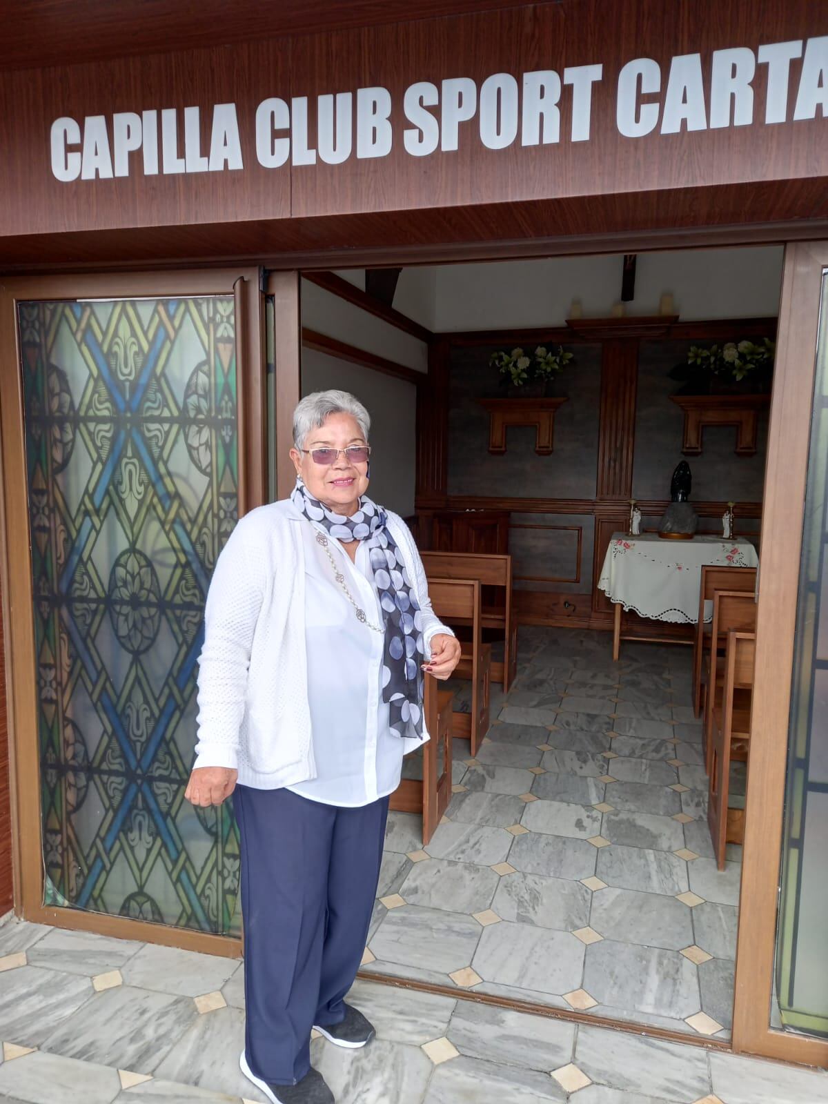 Flory Zamora, suegra de Michael Barrantes