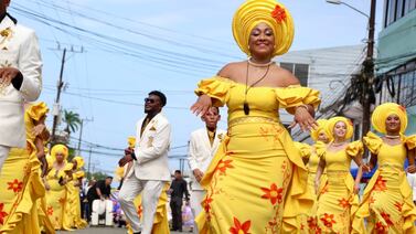 Limón fue una explosión de color, música, baile, tradición y orgullo afrodescendiente
