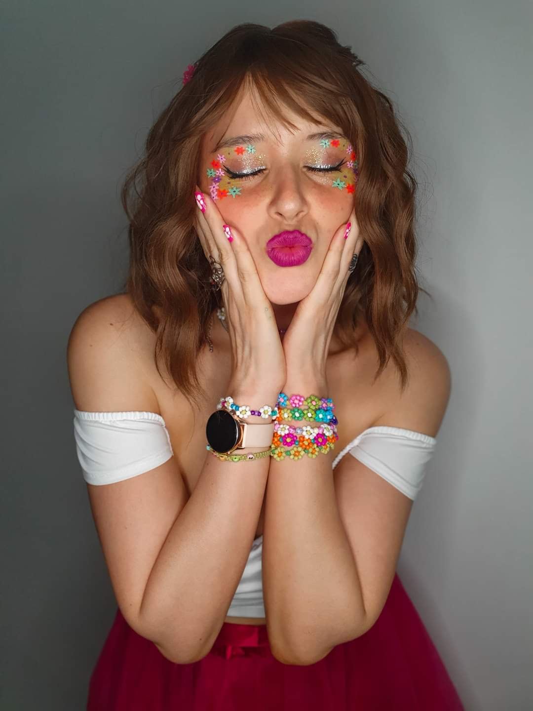 Sharom Mendoza, imitadora de Pelando el ojo