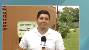David Sibaja es periodista por inspiración de Joselyn Alfaro y gracias al apoyo de su papá