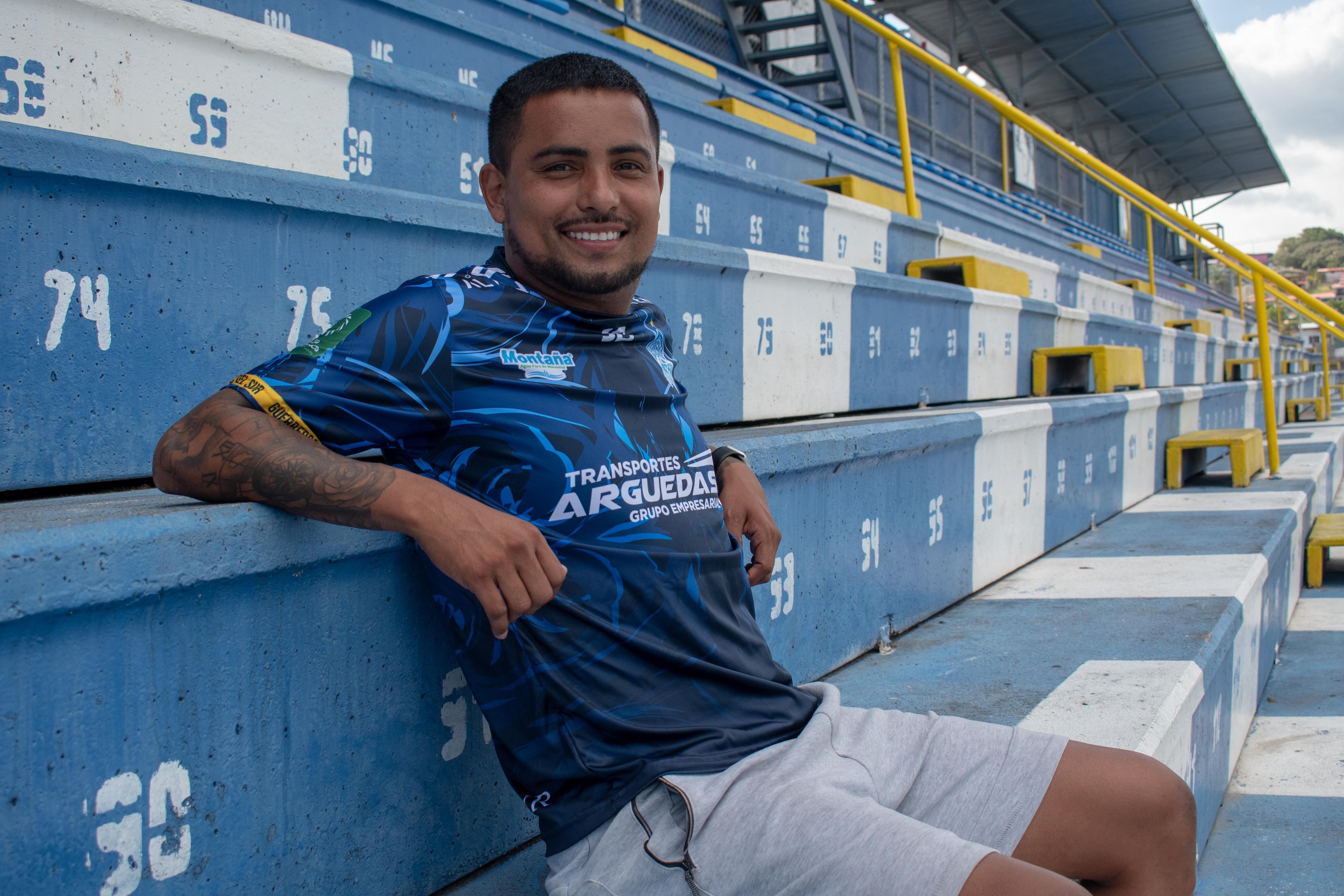 Frank Zamora es el nuevo refuerzo de Pérez Zeledón. Foto: Prensa PZ