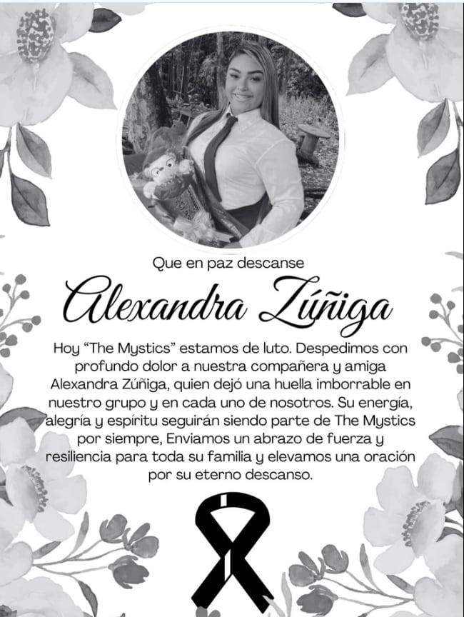 Alexandra Zúñiga fue asesinada junto a su novio en Limón