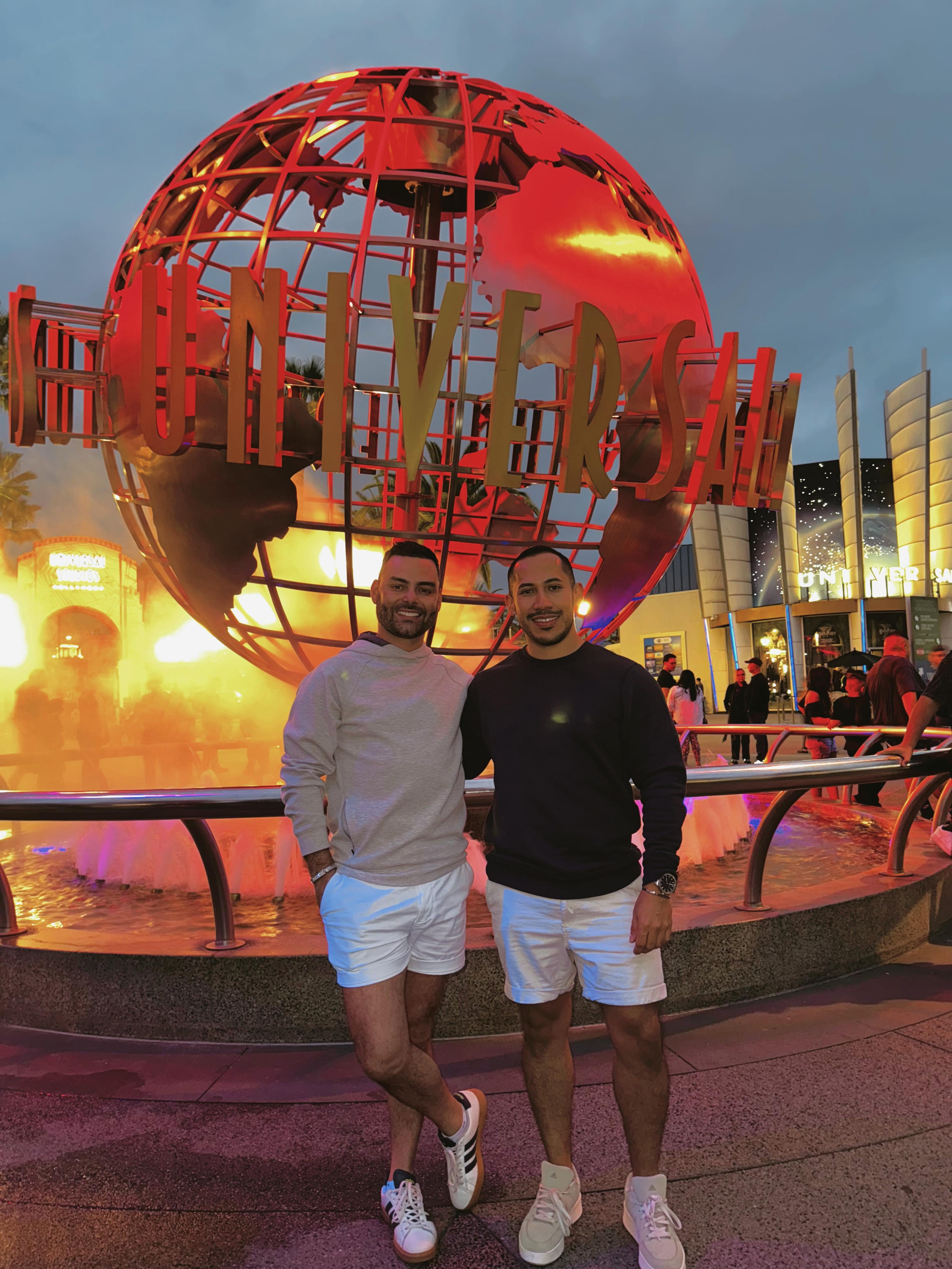 Diego Bravo y su nueva pareja Sebastián Marín