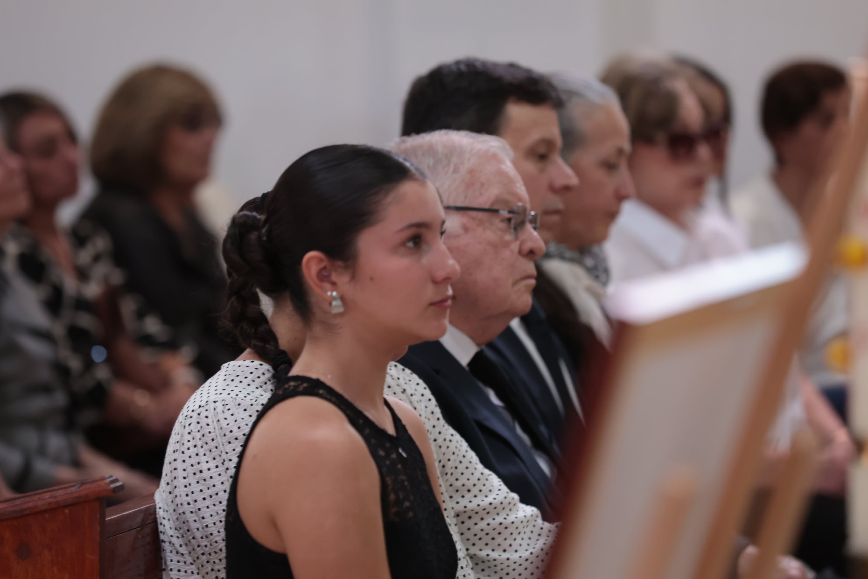 18/03/2026/ Funeral de Lorena Clare en la parroquia de San Rafael de Escazú / Foto John Durán